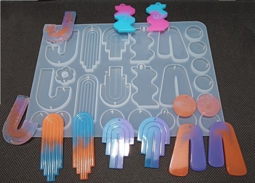 1pz stampo silicone ciondoli - stampo,