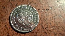 MEDAGLIA - TOKEN - VINTAGE  COPPA DEL MONDO DI CALCIO ITALIA 1990 - USA