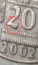 Moneta da 20 Cent 2002 Austria con Materiale in Eccesso sotto il (2) di 20 Cent