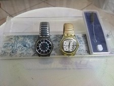 Rarissimo orologio 2 swatch scuba 200 Color Oro e multicolore spazzola Anni80 