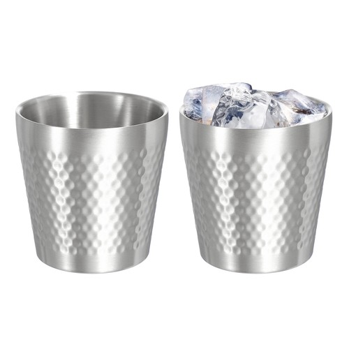 Tazze acciaio 6oz 175ml - 2,