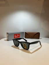 Ray-Ban Wayfarer RB2140 902 50-22 Occhiali da Sole - Tartarugato/Verde G-15