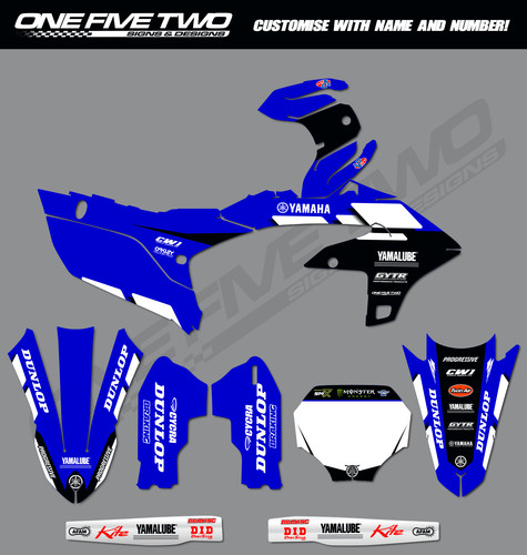 Grafica motocross yamaha - motocross, yz