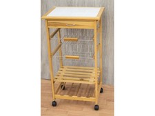 Carrello cucina in legno