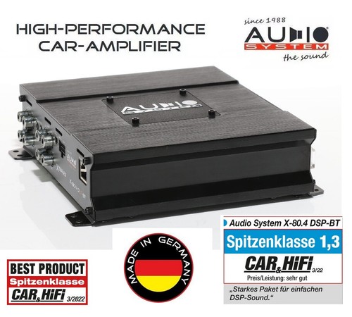 Audio system dsp - audio, x-80.4