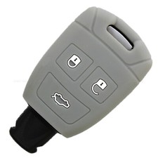 Custodia protettiva cover silicone chiave auto per Fiat Croma 194 3 tasti chiave