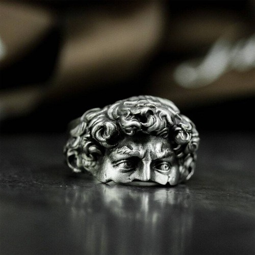 Anello argento david rotto - argento,