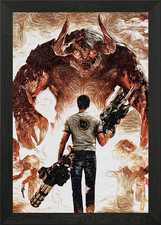 serio sam gioco incorniciato