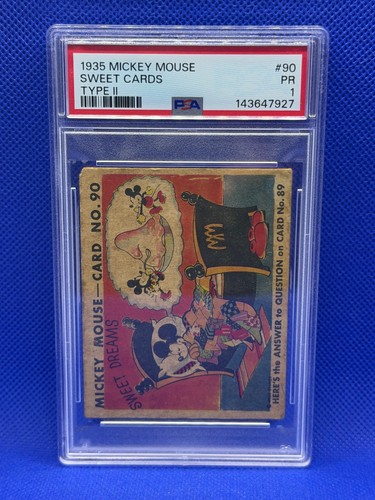 1935 topolino carte dolci - carte,