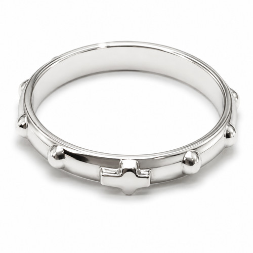 Anello rosario argento - anello,