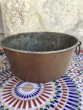 ANTICO PAIOLO IN RAME INIZI DEL 900 PENTOLA SECCHIO CALDERONE 