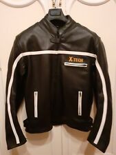 Giacca moto in pelle Moody x-tech Taglia L