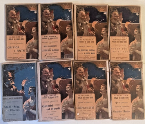 Lotto libri giosuè carducci - 8,