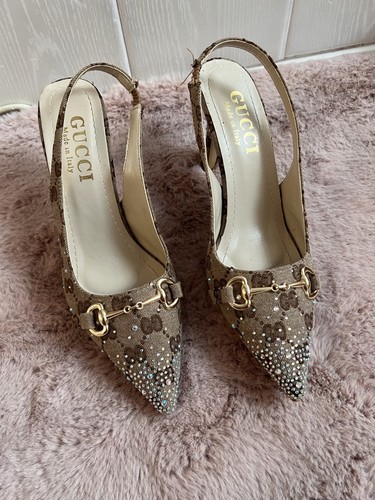 Scarpe gucci donna marrone - gucci,