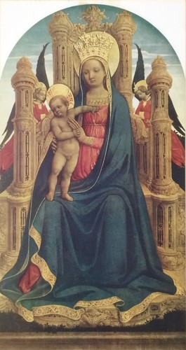 Antica stampa colori del - a,