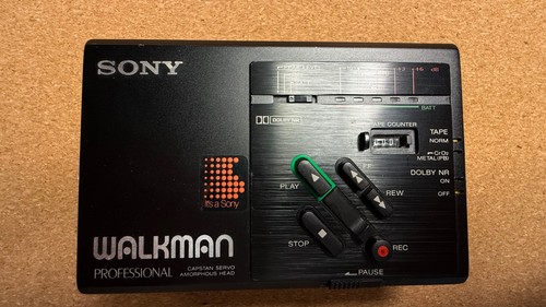 Sony walkman professional - sony,