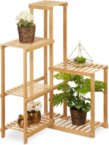 Scaffale angolare portafiori - scaffale,