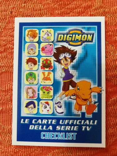 Checklist digimon trading - checklist, card