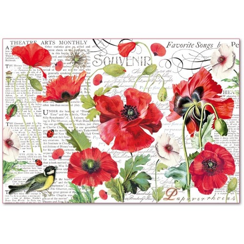 Foglio carta riso découpage - carta,