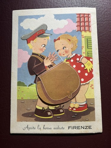 Firenze cartolina valigetta - -,