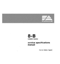 Service Specifications Manual