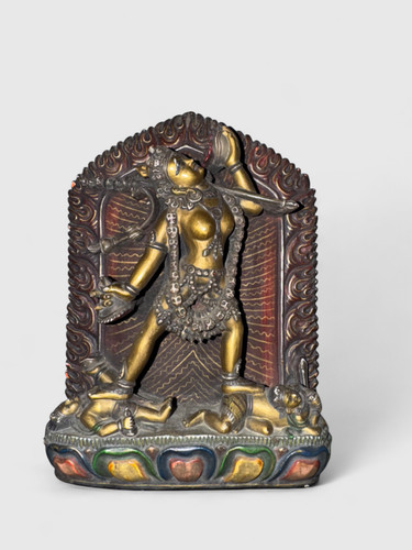Yogini con kapala scettro - kapala,
