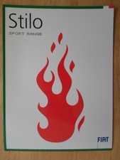 Brochure FIAT STILO SPORT