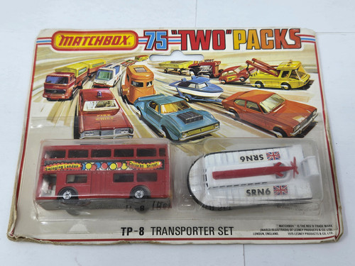 Vintage 1975 matchbox 8 - 1975, tp-8