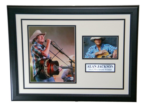 Foto alan jackson autografata - jackson,