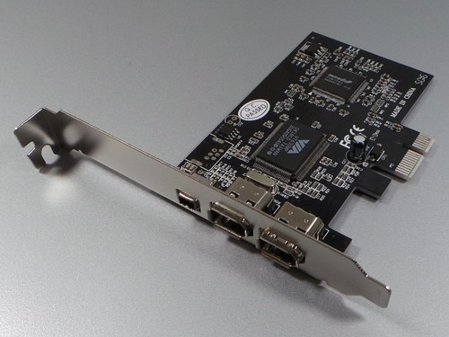 Scheda pci express - pci, firewire