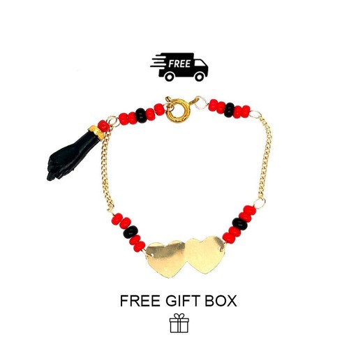 Bracciale azabache riempito - bracciale,