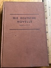 Die Deutsche Novelle 1880-1933