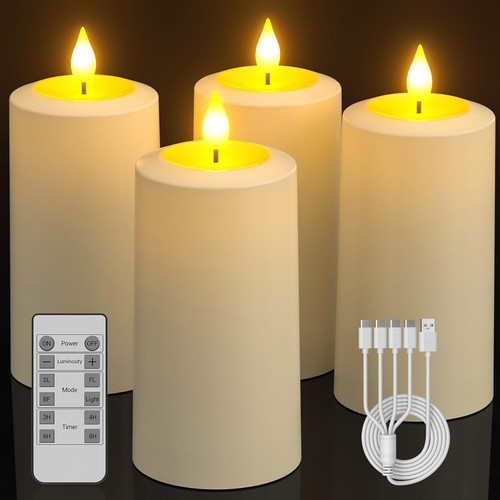 Candele led senza fiamma - led,
