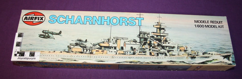 Airfix scharnhorst 600 - scharnhorst, scale