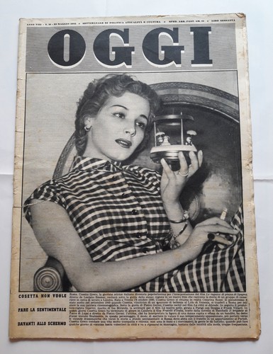 Oggi 1952 cosetta greco - 1952,