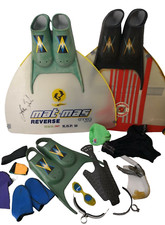 Nuoto Pinnato Pinne Signed Finswimming equipment Vintage Italia 1997 Memorabilia