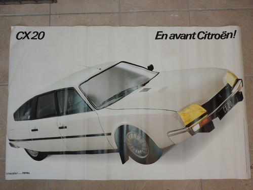 Citroën cx20 affiche - cx20,
