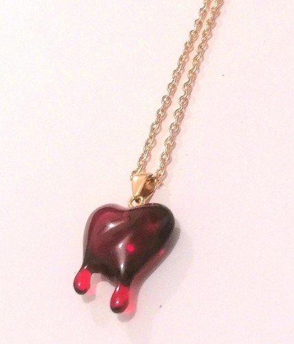 Collana gotica gocciolante - collana,