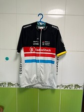 Maglia RadioShack Nissan 2012 Frank Schleck Lussemburgo campione nazionale XXL