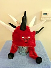 NUOVO CAPPELLO CHICAGO BULLS SPIKE DANGLE RALLY BULL HEAD NBA BASKETBALL LOGO NUOVO CON ETICHETTE