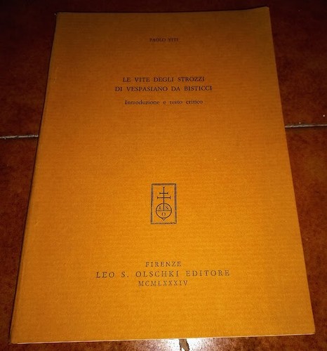 Viti vite degli strozzi - degli, di