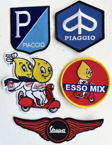 Vespa piaggio patches various - vespa, (various