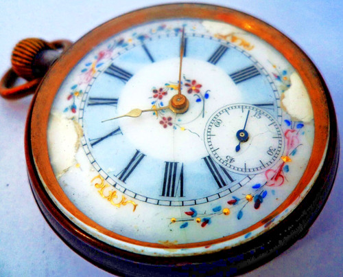 Antico orologio tasca - orologio,