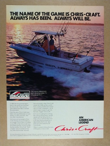 Pubblicità chris craft sea - chris-craft,