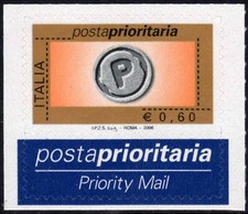 ITALIA  POSTA PRIORITARIA 2006