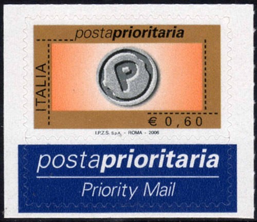 Italia posta prioritaria 2006 - italia,