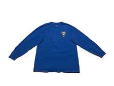 T-shirt Powell Peralta manica lunga blu teschio skateboard grande Mike McGill