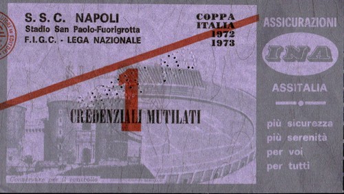 Biglietto stadio napoli - s.s.c.,