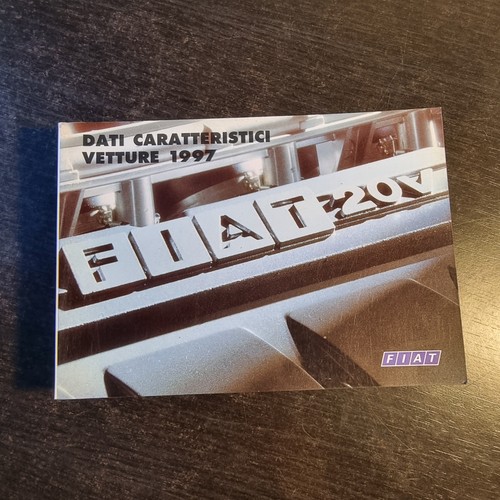 Manuale dati caratteristici - manuale,