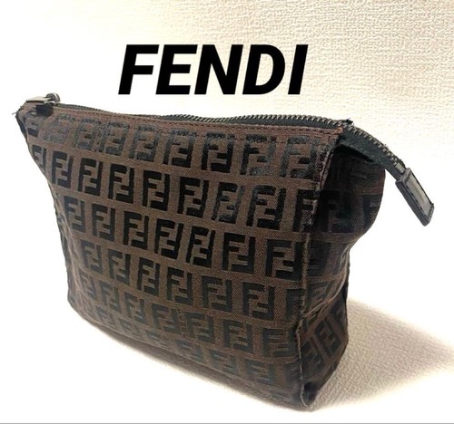 Fendi zucchino pouch custodia - fendi,